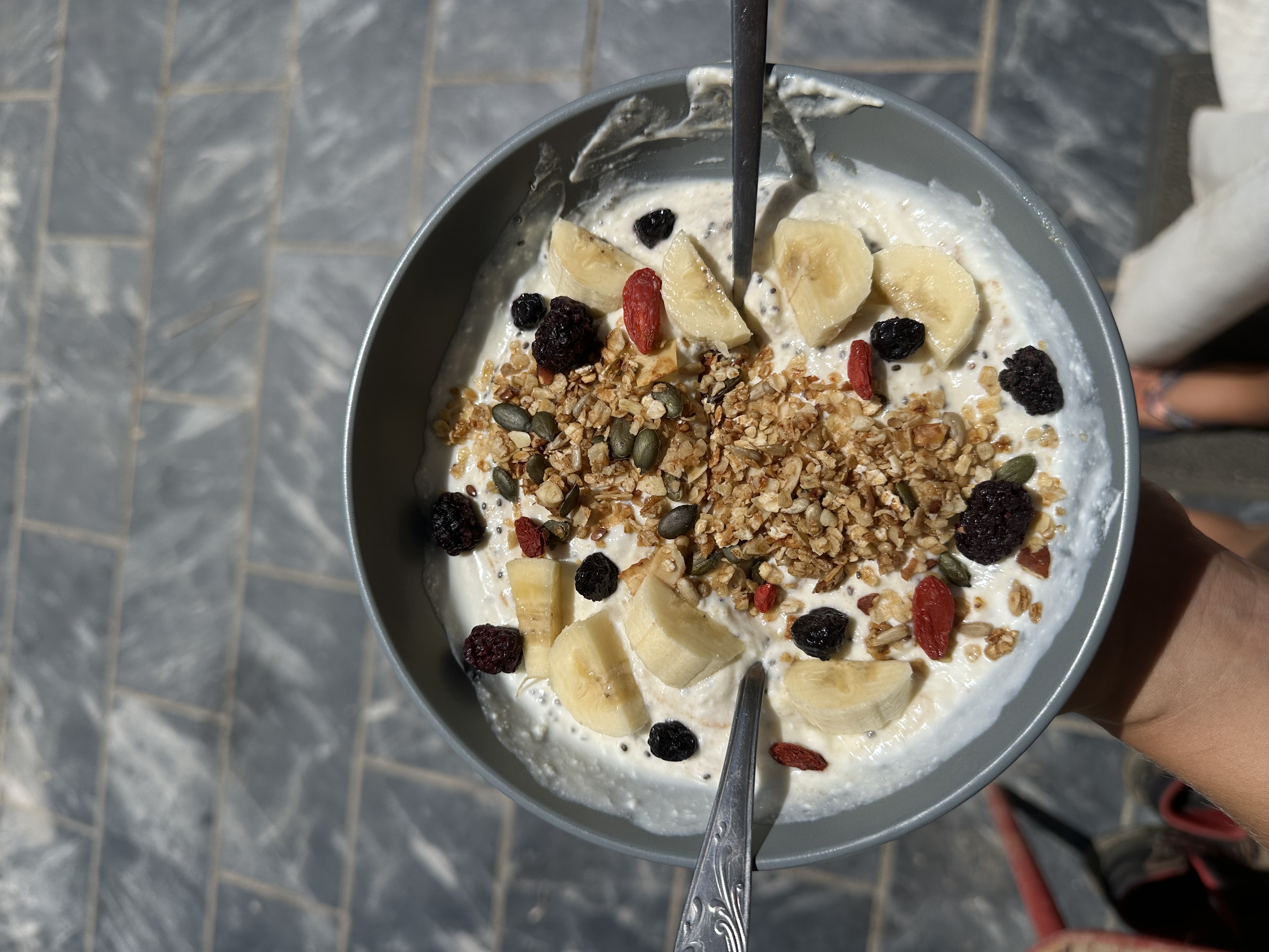 Tahini & Yogurt energy bowl 