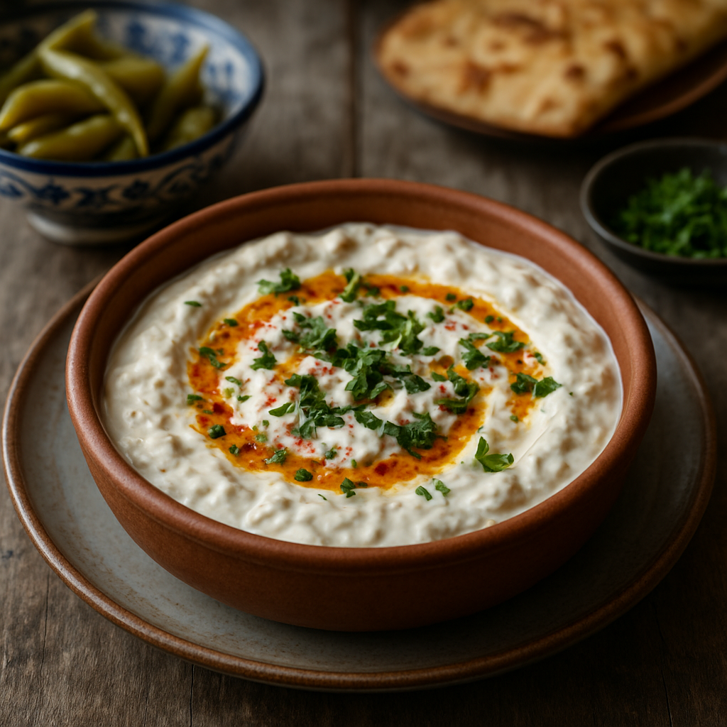 Közlenmiş Patlıcan Salatası