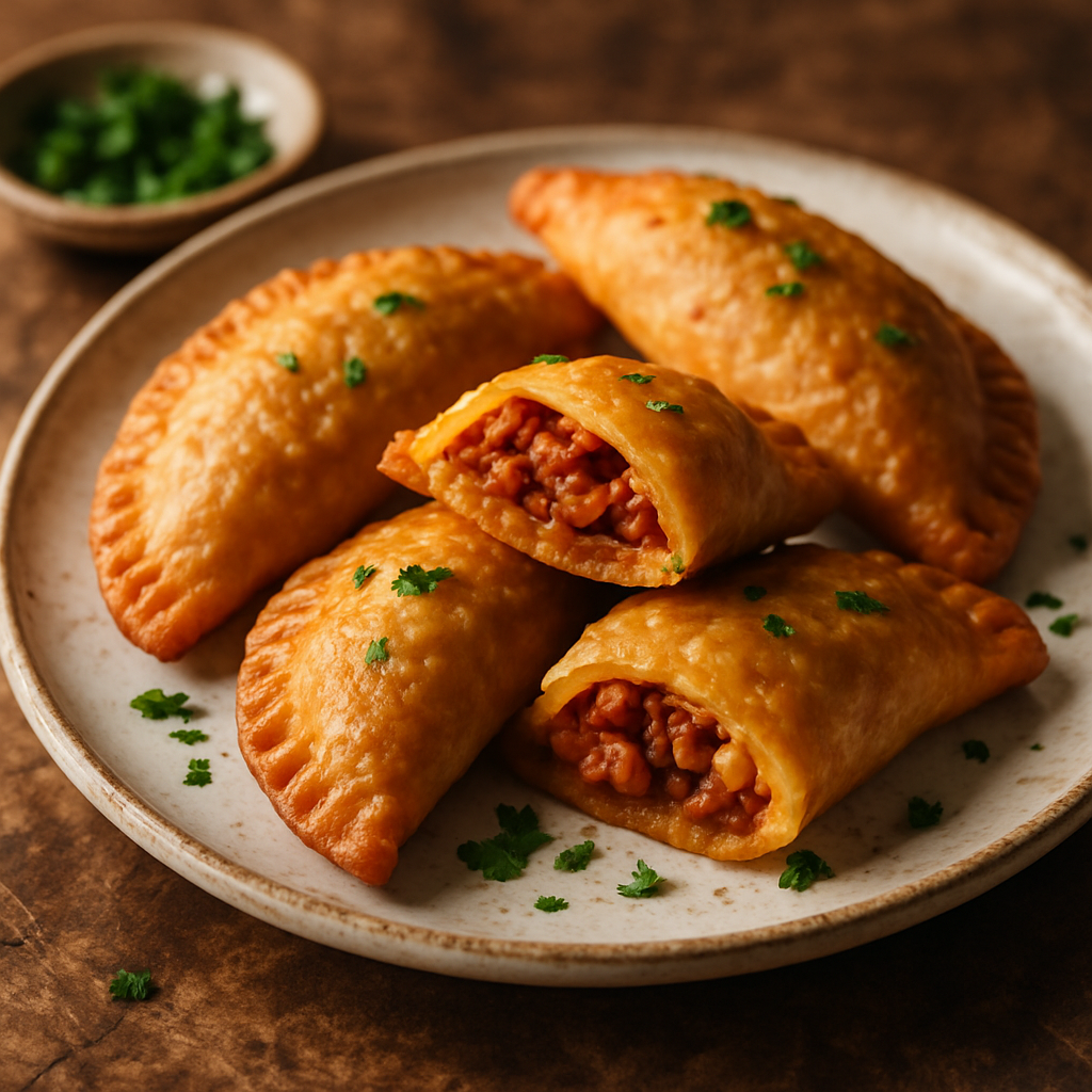 Crispy Spanish Chorizo & Manchego Empanadas