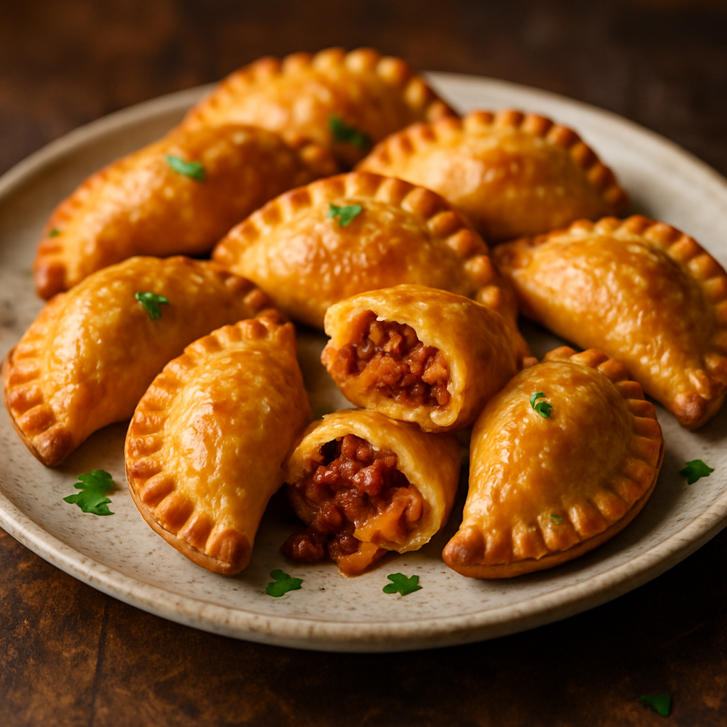 Crispy Chorizo & Cheddar Empanada Bites